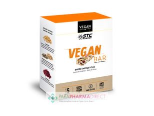 Sucettes STC Nutrition Vegan Bar Barre Craquante 5x35g