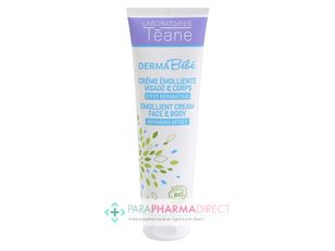 Irritations Téane DermaBébé Crème Emolliente Visage & Corps 150ml