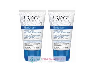 Crevasses Uriage Bariéderm Crème Mains Isolante Réparatrice 2x50ml Crevasses Uriage Bariéderm Crème Mains Isolante Réparatrice 2x50ml