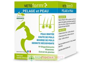 Vetoform Complément Alimentaire Peau Irritée et Ch