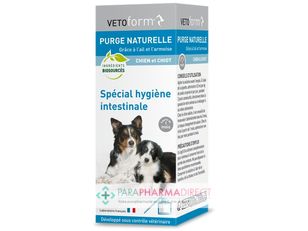 Vetoform Purge Naturelle pour Chien et Chiot 50ml