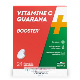 Nutrisanté Vitamine C + Guarana Energie Rapide 24