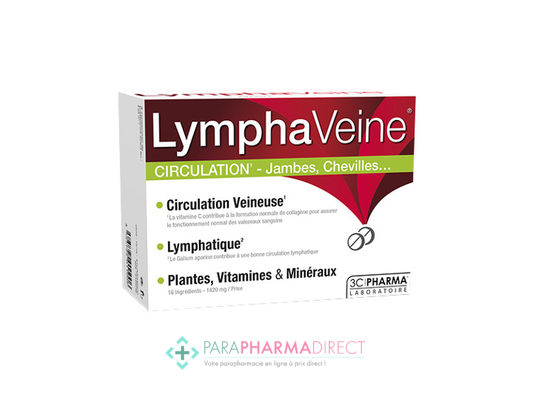 Nutrition / Sport 3C Pharma Lymphaveine Circulation 60 Comprimés