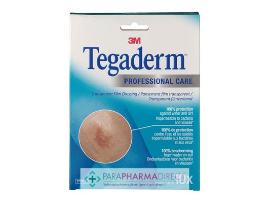 High-Tech / Autres 3M Tegaderm 10x12cm Pansement Film Transparent x10 : Pansements pour Premiers Secours