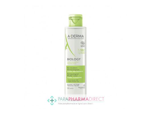 Corps / Beauté A-Derma Biology Eau Micellaire Dermatologique Hydra-Nettoyante BIO 200ml