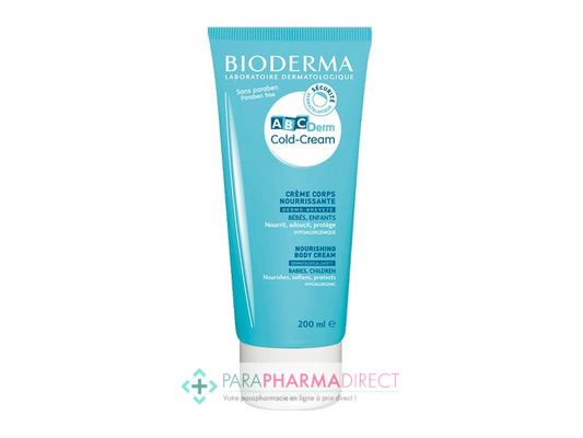 Bébé / Grossesse Bioderma ABCDerm Cold Cream Crème Corps Nourrissante 200ml : Soins de Peau pour Bébé / Enfant