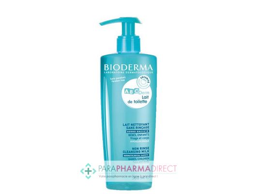 Bébé / Grossesse Bioderma ABCDerm Lait Nettoyant Sans Rinçage 500ml