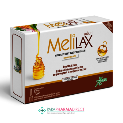 Hygiène / Bien-Être Aboca Melilax Adulte - Microlavement avec Promelaxin - Adultes & Adolescents 6x10g