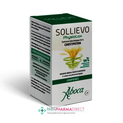 Nutrition / Sport Aboca Sollievo Physiolax - Traitement de la Constipation - 27 comprimés