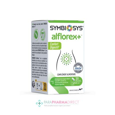 Nutrition / Sport Symbiosys Alflorex+ - Confort Digestif 30 gélules