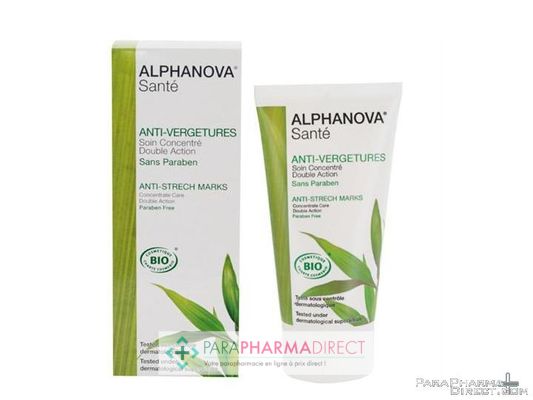 Corps / Beauté Alphanova Santé Anti-Vergetures Soin Concentré Double Action BIO 150ml