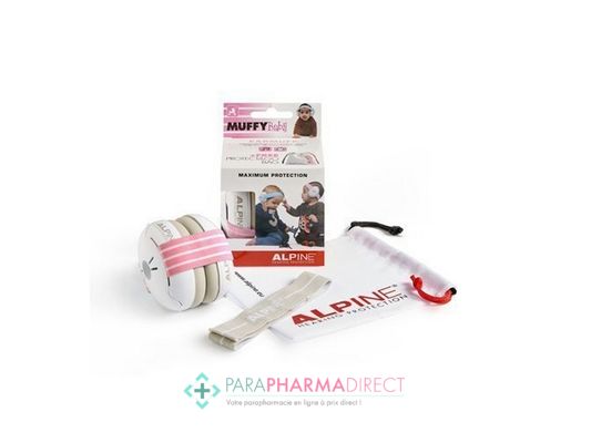 Bébé / Grossesse Alpine MuffyBaby Casque Auditif Bébé Rose : Accessoires pour Bébé / Enfant