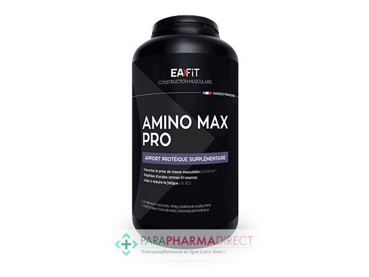 Nutrition / Sport Eafit Amino Max Pro - Apport Protéique Supplémentaire 375 Comprimés