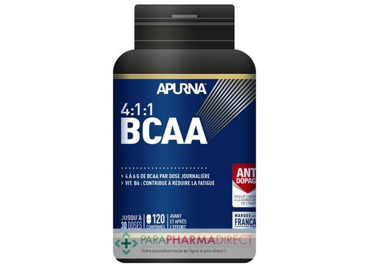 Nutrition / Sport Apurna BCAA 4:1:1 120 comprimés