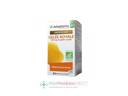 Nutrition / Sport ArkoPharma ArkoGélules - Gelée Royale - Produit de la Ruche - BIO 45 gélules