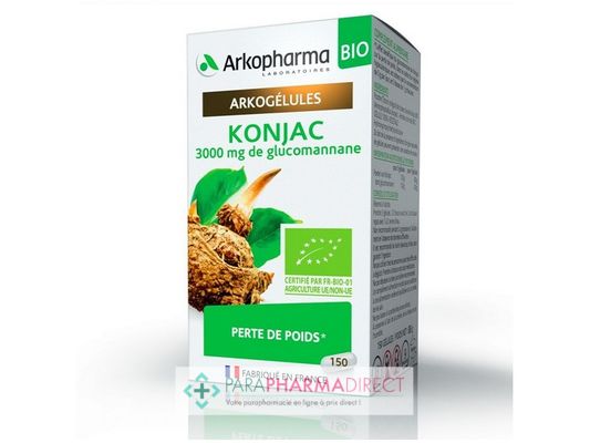 Nutrition / Sport ArkoPharma ArkoGélules - Konjac - Perte de Poids - BIO 150 gélules