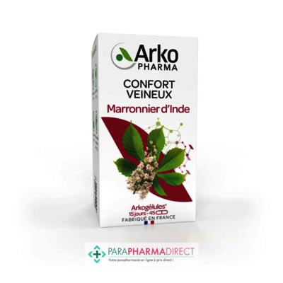 Nutrition / Sport ArkoPharma ArkoGélules - Marronnier d'Inde - Confort Veineux - 45 gélules