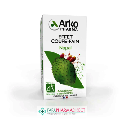 Nutrition / Sport ArkoPharma ArkoGélules - Nopal - Effet Coupe-Faim - BIO 45 gélules