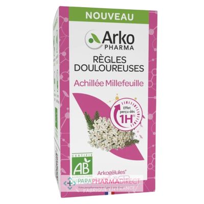 Nutrition / Sport ArkoPharma ArkoGélules - Achillée Millefeuille - Règles Douloureuses - BIO 30 gélules