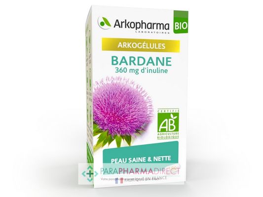 Nutrition / Sport ArkoPharma ArkoGélules - Bardane - Peau Saine & Nette - BIO 150 gélules : Peau pour Compléments Alimentaires