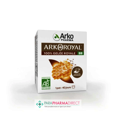 Nutrition / Sport ArkoPharma ArkoRoyal - 100% Gelée Royale BIO - Pot 40g