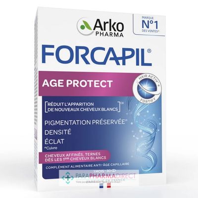 Nutrition / Sport Arkopharma Forcapil Age Protect 30 comprimés