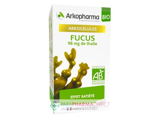 Nutrition / Sport ArkoPharma ArkoGélules - Fucus - Effet Satiété - BIO 150 gélules