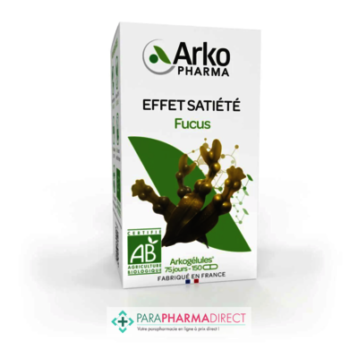 Nutrition / Sport ArkoPharma ArkoGélules - Fucus - Effet Satiété - BIO 150 gélules