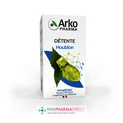 Nutrition / Sport ArkoPharma ArkoGélules - Houblon - Détente - 45 gélules
