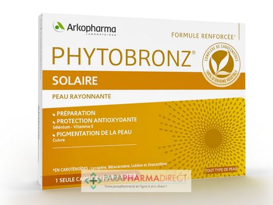 Nutrition / Sport ArkoPharma PhytoBronz Solaire Peau Rayonnante 30 Capsules