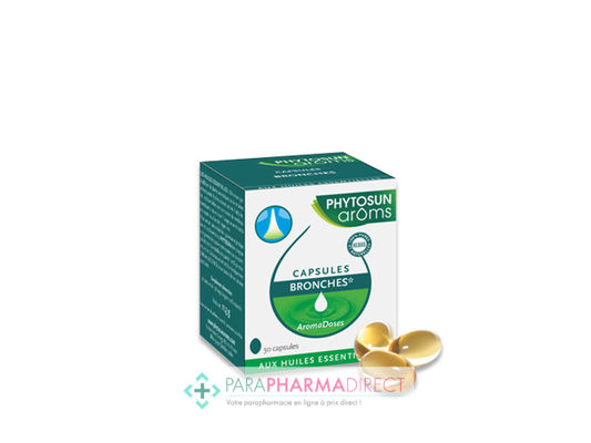 Hygiène / Bien-Être Phytosun Arôms Respiration Aromadoses Bronches 30 capsules