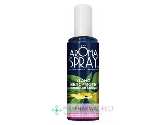 Hygiène / Bien-Être AromaSpray Ylang Bergamote Harmonisant Tonique 100ml : Huiles Essentielles pour Phyto-Aroma / BIO