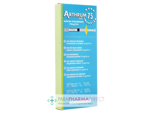 Nutrition / Sport Arthrum 75ml Solution Injectable Sodium Hyaluronate 3ml