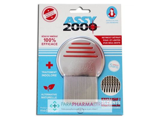 Corps / Beauté Assy 2000 Peigne Anti Poux et Lentes : Poux pour Cheveux