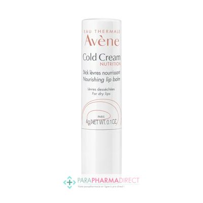 Corps / Beauté Avène Cold Cream Stick Lèvres Nourrissant 4g