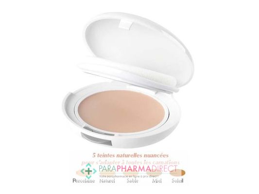 Corps / Beauté Avène Couvrance Crème de Teint Compacte Confort 03 Sable 10g : Teint pour Maquillage
