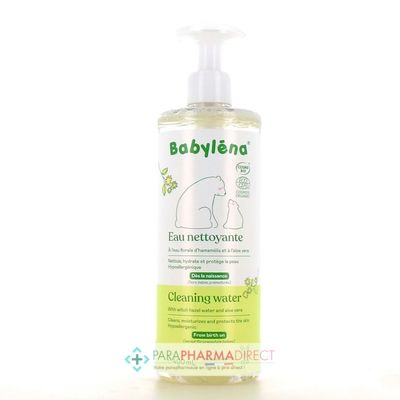 Bébé / Grossesse Babyléna - Eau Nettoyante BIO 400 ml