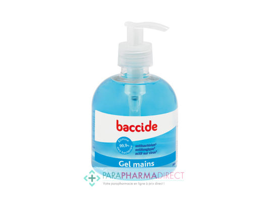Corps / Beauté Baccide Gel Mains Hydroalcoolique flacon pompe 300ml