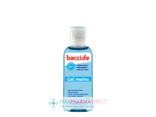 Corps / Beauté Baccide Gel Mains Hydroalcoolique (bleu) Mini 30ml