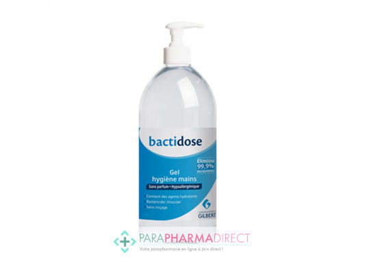 Corps / Beauté Bactidose Gel Hygiène Mains Hydroalcoolique 500ml