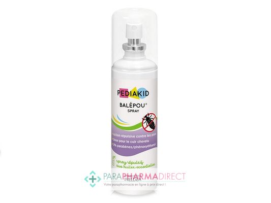 Corps / Beauté Pédiakid Balépou Spray Répulsif Poux 100 ml : Poux pour Cheveux