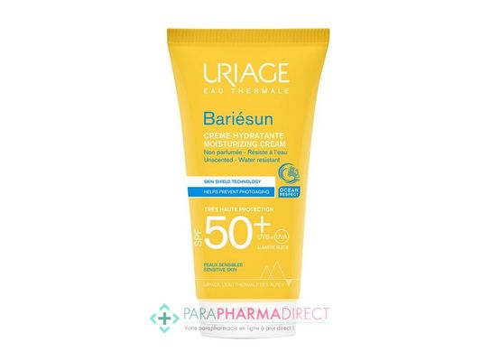 Corps / Beauté Uriage Bariésun Crème Visage Hydratante Non Parfumée SPF50+ 50ml : Protection pour Solaires