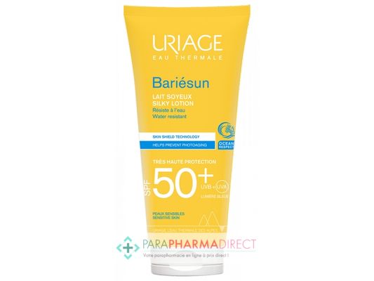 Corps / Beauté Uriage Bariésun Lait Soyeux SPF50+ Peaux Sensibles 100ml : Protection pour Solaires