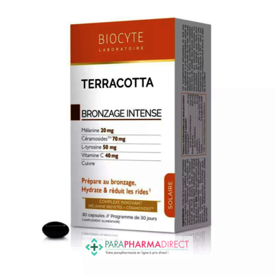 Nutrition / Sport Biocyte Terracotta - Bronzage Intense 30 capsules