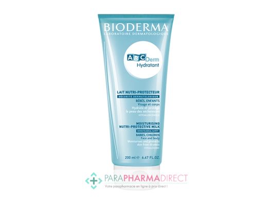 Bébé / Grossesse Bioderma ABCDerm Hydratant Lait Nutri-Protecteur 200ml : Soins de Peau pour Bébé / Enfant