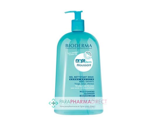 Bébé / Grossesse Bioderma ABCDerm Gel Moussant Nettoyant Doux 1 litre