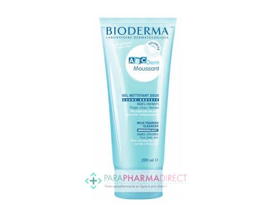 Bébé / Grossesse Bioderma ABCDerm Gel Moussant Nettoyant Doux 200ml