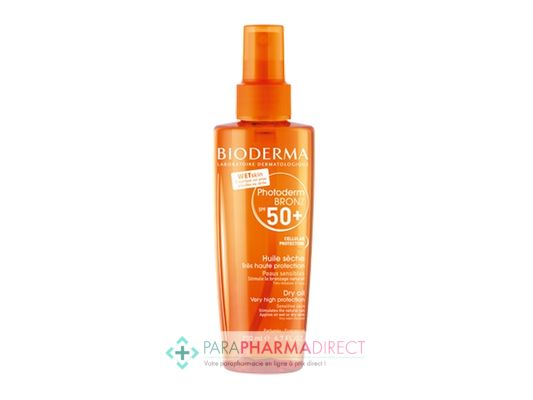 Corps / Beauté Bioderma Photoderm Bronz SPF30 Huile Sèche Haute Protection 200ml