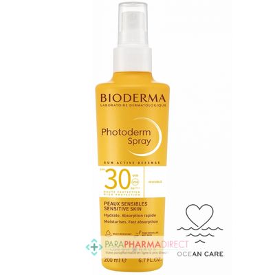 Corps / Beauté Bioderma Photoderm Spray SPF30 - Peaux Sensibles 200ml : Protection pour Solaires