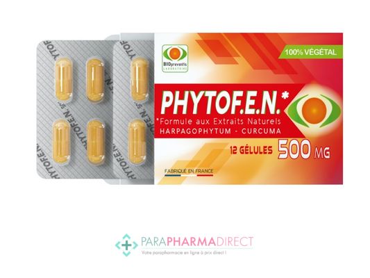 Nutrition / Sport BioPréventis Phytofen 500mg 12 gélules